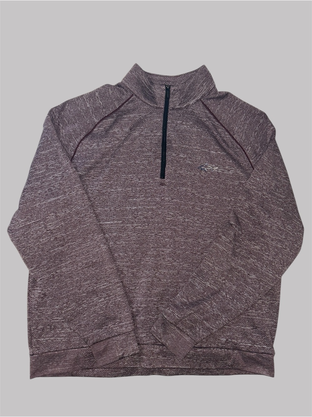 Men’s XL Greg Norman Mauve Fleece Lined Quarter Zip